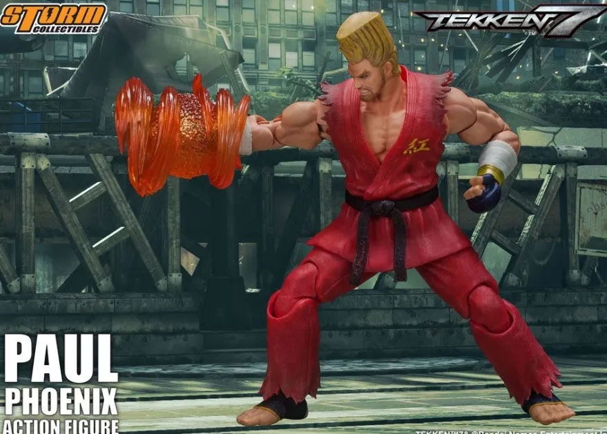 Tekken 7 Actionfigur 1/12 Paul Phoenix