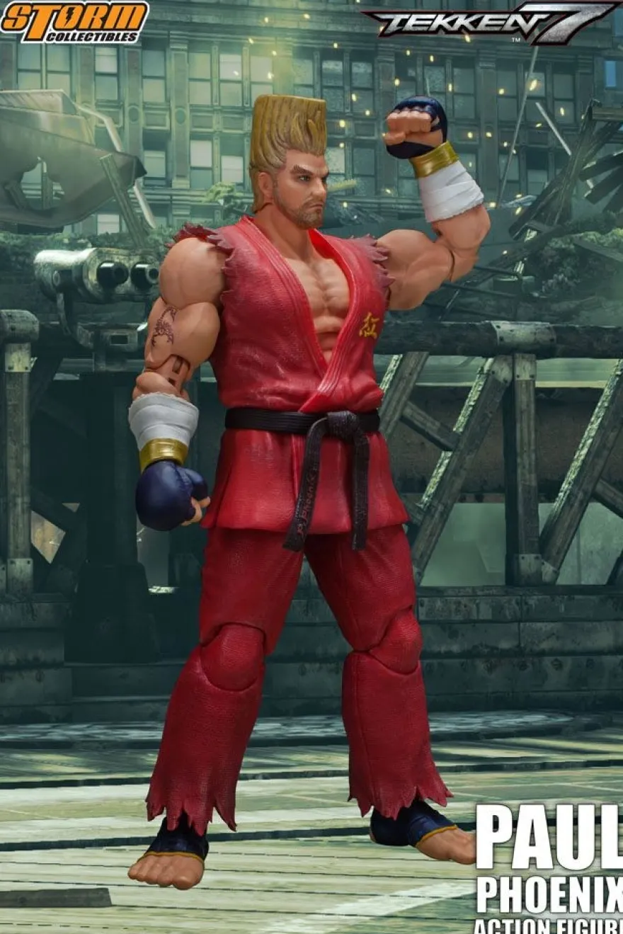 Tekken 7 Actionfigur 1/12 Paul Phoenix