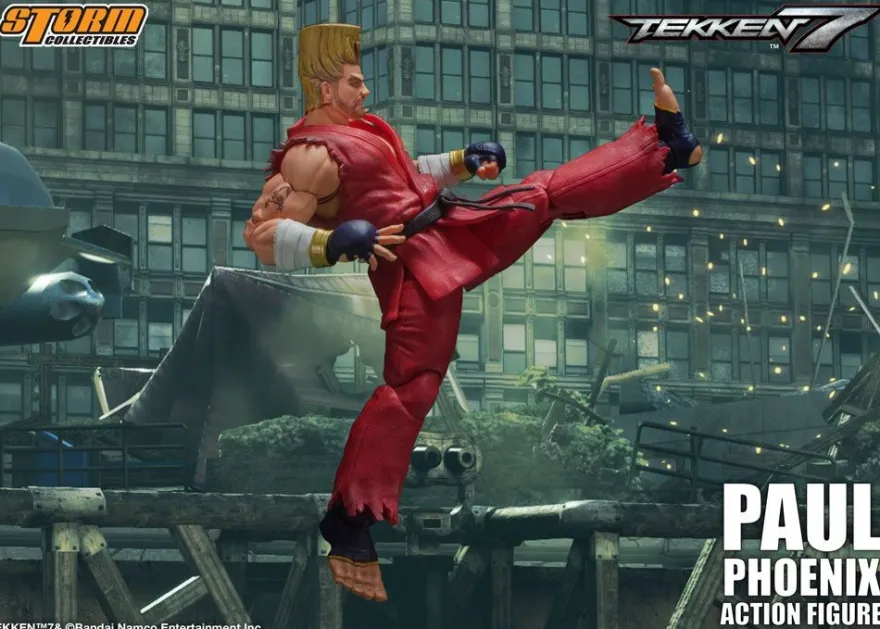Tekken 7 Actionfigur 1/12 Paul Phoenix