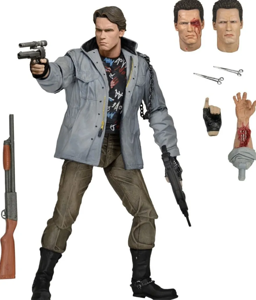 Terminator Actionfigur Ultimate T-800 (Tech Noir) 18 cm