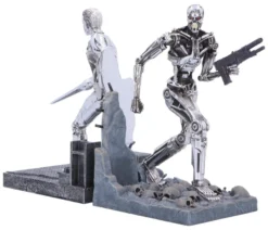 Terminator 2 Buchstützen T-1000 vs T-800 19 cm