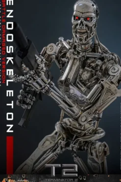 Terminator 2 Movie Masterpiece Actionfigur 1/6 Endoskelett (Battle Damaged Version) 31 cm