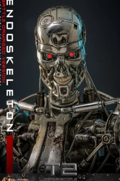 Terminator 2 Movie Masterpiece Actionfigur 1/6 Endoskelett (Battle Damaged Version) 31 cm