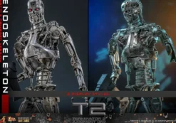 Terminator 2 Movie Masterpiece Actionfigur 1/6 Endoskelett (Battle Damaged Version) 31 cm