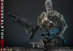 Terminator 2 Movie Masterpiece Actionfigur 1/6 Endoskelett (Battle Damaged Version) 31 cm