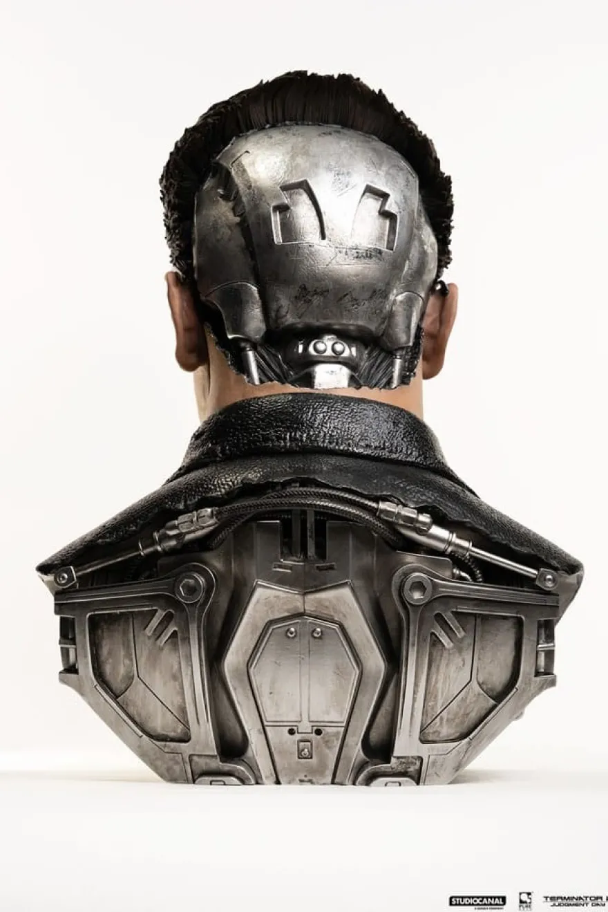 Terminator Replik 1/1 T-800 Model 101 Art Mask Painted Standard Version 46 cm