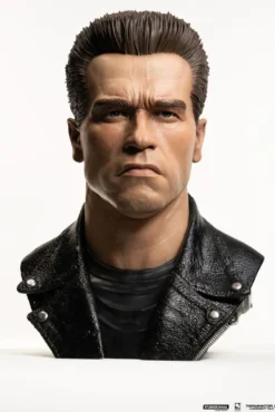 Terminator Replik 1/1 T-800 Model 101 Art Mask Painted Standard Version 46 cm