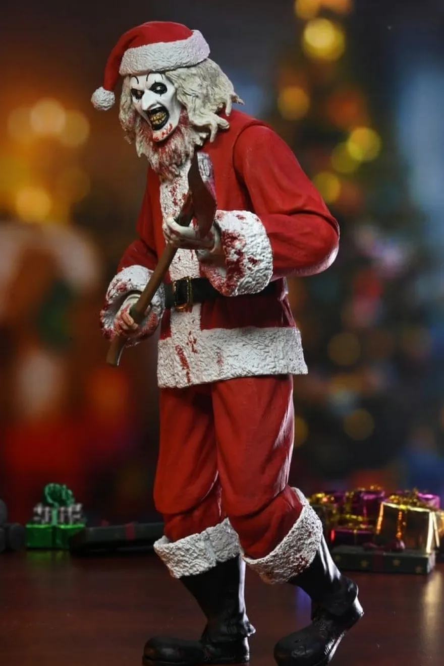 Terrifier 3 Actionfigur Ultimate Santa Suit Art the Clown (Bloody Version) 18 cm