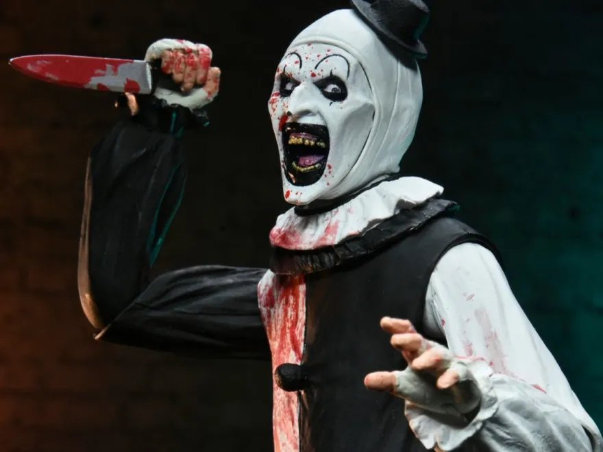 Terrifier 2 Art The Clown Blood Splattered Ultimate Actionfigur