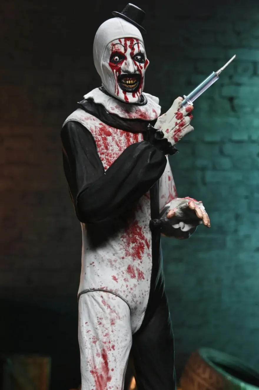 Terrifier 2 Art The Clown Blood Splattered Ultimate Actionfigur