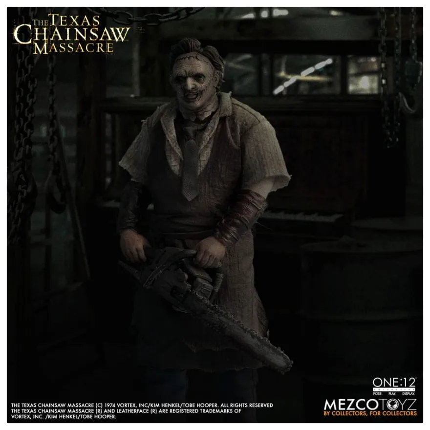 Texas Chainsaw Massacre (2003) Actionfigur 1/12 Leatherface 17 cm