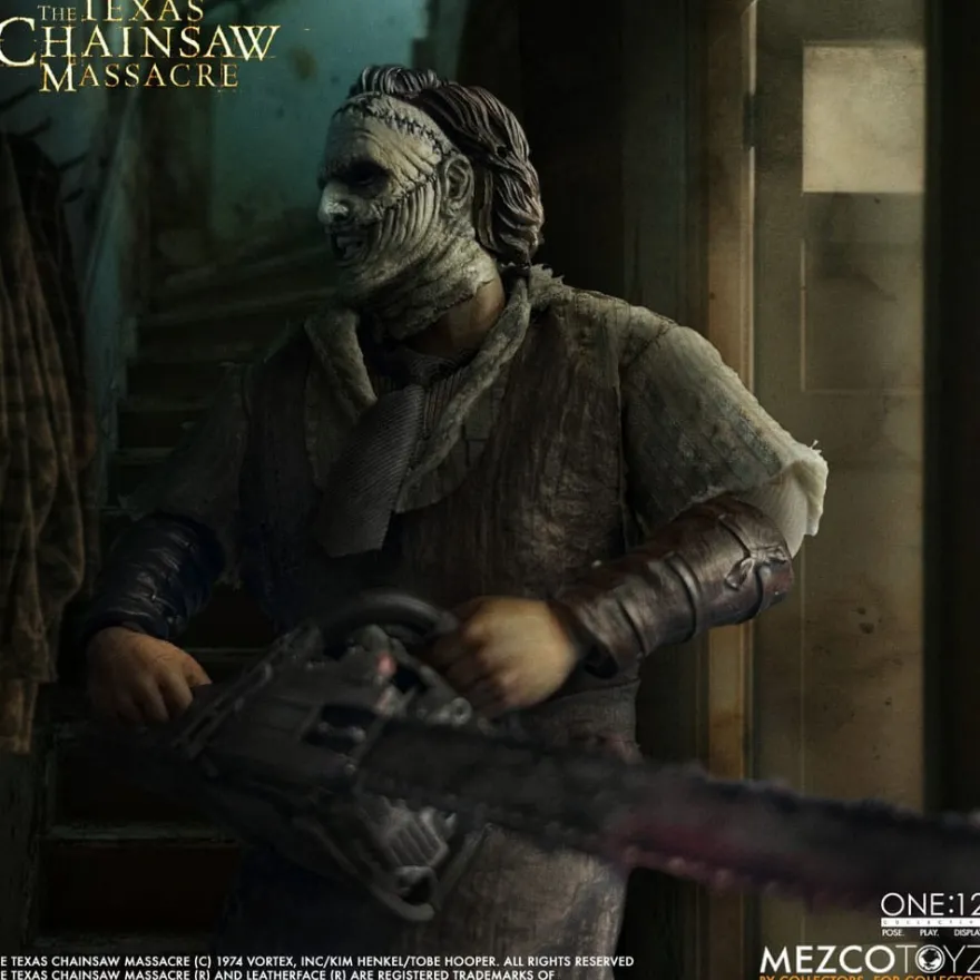 Texas Chainsaw Massacre (2003) Actionfigur 1/12 Leatherface 17 cm