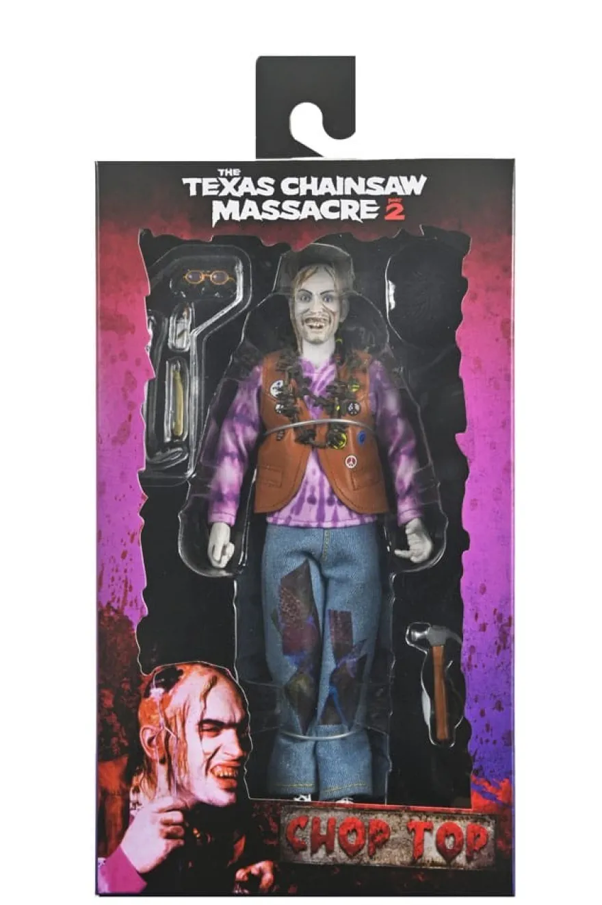 Texas Chainsaw Massacre 2 Clothed Actionfigur Chop Top 20 cm