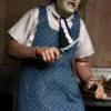 Texas Chainsaw Massacre Clothed Actionfigur Leatherface with Old Lady Mask 20 cm