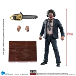Texas Chainsaw Massacre (1974) Exquisite Mini Actionfigur 1/18 LeatherFace - Pretty Woman Mask 11 cm