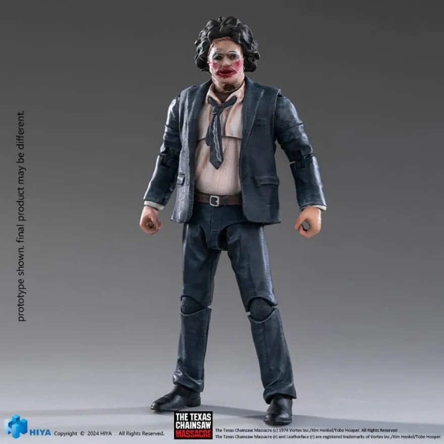 Texas Chainsaw Massacre (1974) Exquisite Mini Actionfigur 1/18 LeatherFace - Pretty Woman Mask 11 cm