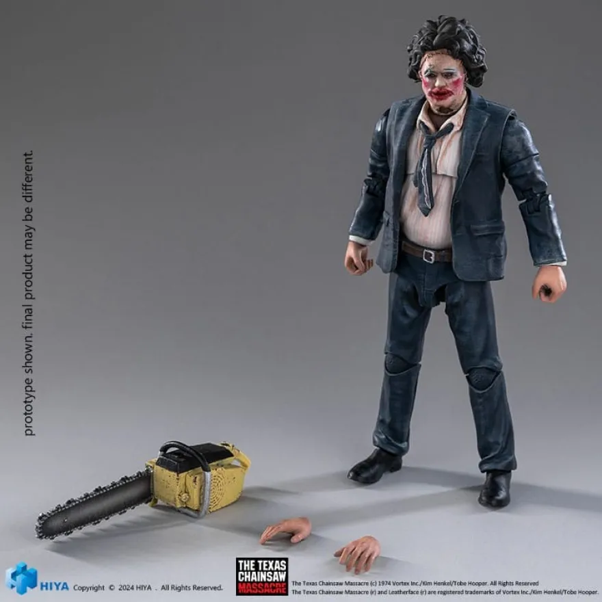 Texas Chainsaw Massacre (1974) Exquisite Mini Actionfigur 1/18 LeatherFace - Pretty Woman Mask 11 cm