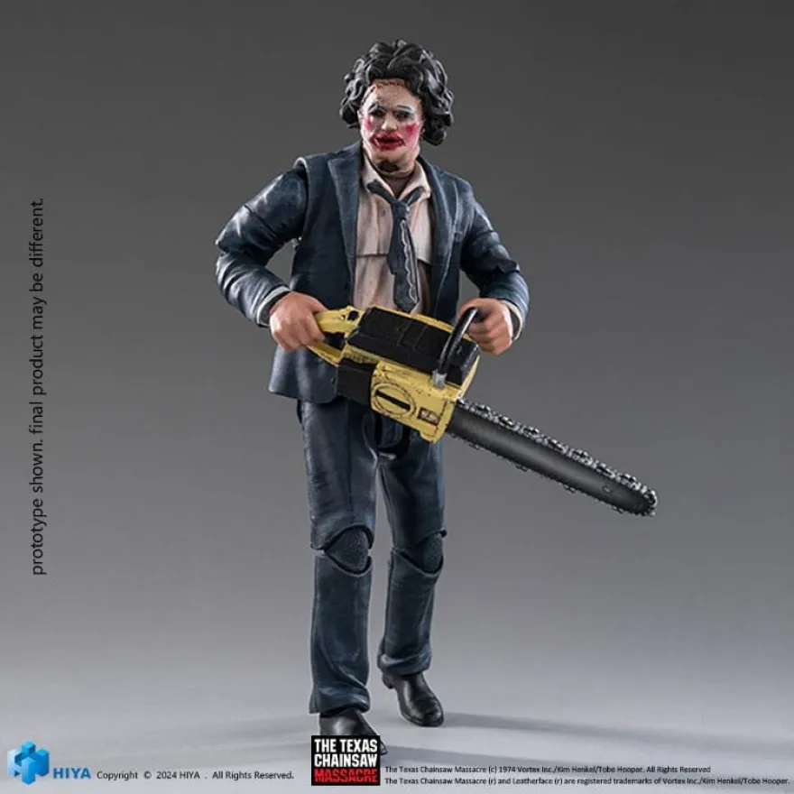Texas Chainsaw Massacre (1974) Exquisite Mini Actionfigur 1/18 LeatherFace - Pretty Woman Mask 11 cm