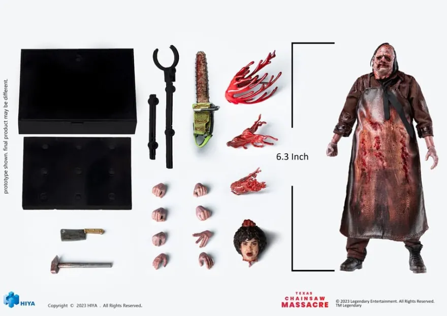Texas Chainsaw Massacre Exquisite Super Series Actionfigur 1/12 2022 Leatherface
