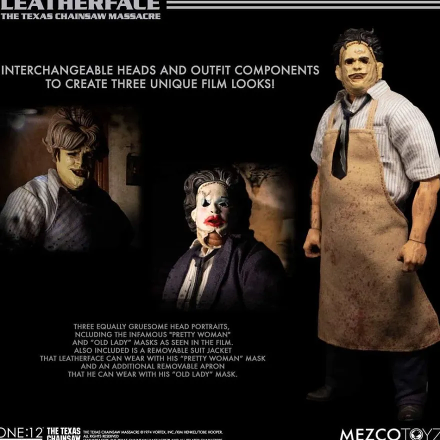 Texas Chainsaw Massacre ´The One:12 Collective´ Actionfigur 1/12 Leatherface (Deluxe)