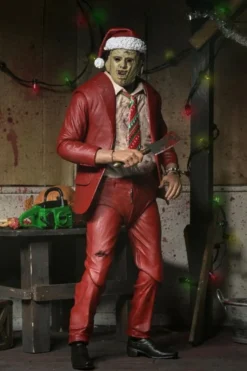 Texas Chainsaw Massacre Ultimate Actionfigur Santa Leatherface 18 cm