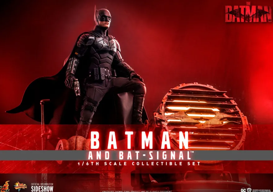 The Batman Movie Masterpiece Actionfigur 1/6 Batman & Bat-Signal (Collectible Set)