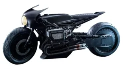 The Batman Movie Masterpiece Fahrzeug 1:6 Batcycle 42 cm