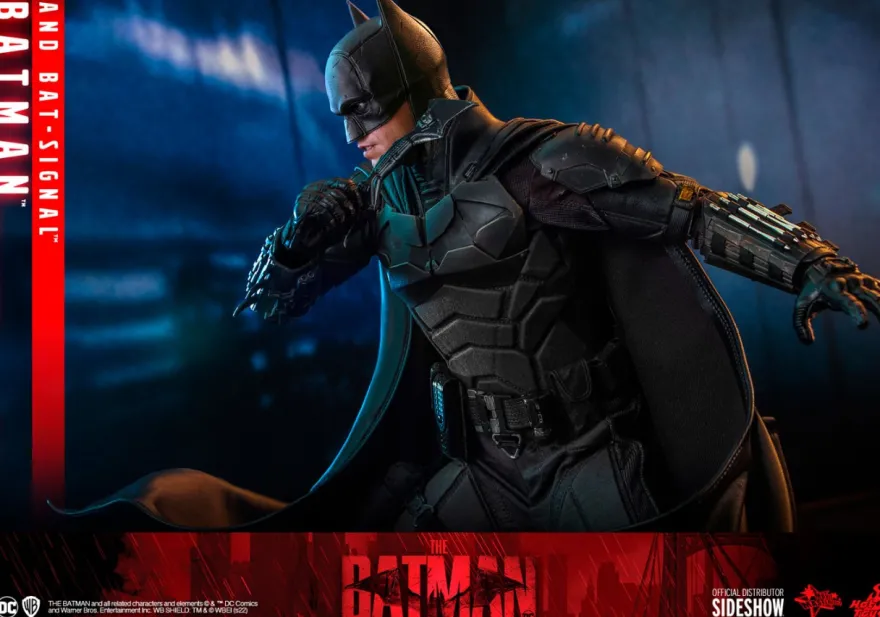 The Batman Movie Masterpiece Actionfigur 1/6 Batman & Bat-Signal (Collectible Set)