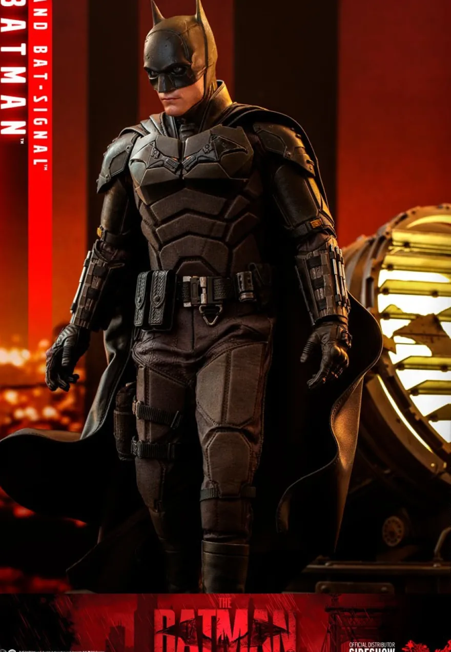 The Batman Movie Masterpiece Actionfigur 1/6 Batman & Bat-Signal (Collectible Set)