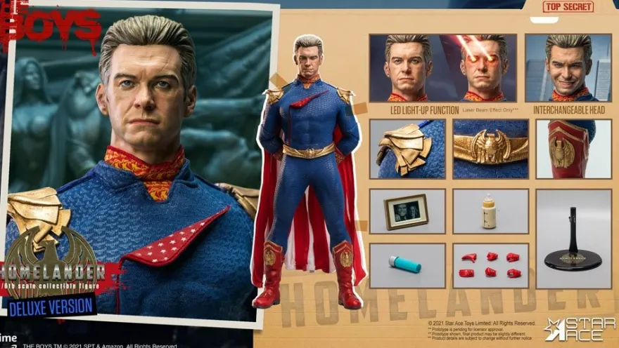 The Boys My Favourite Movie Actionfigur 1/6 Homelander (Deluxe Version)