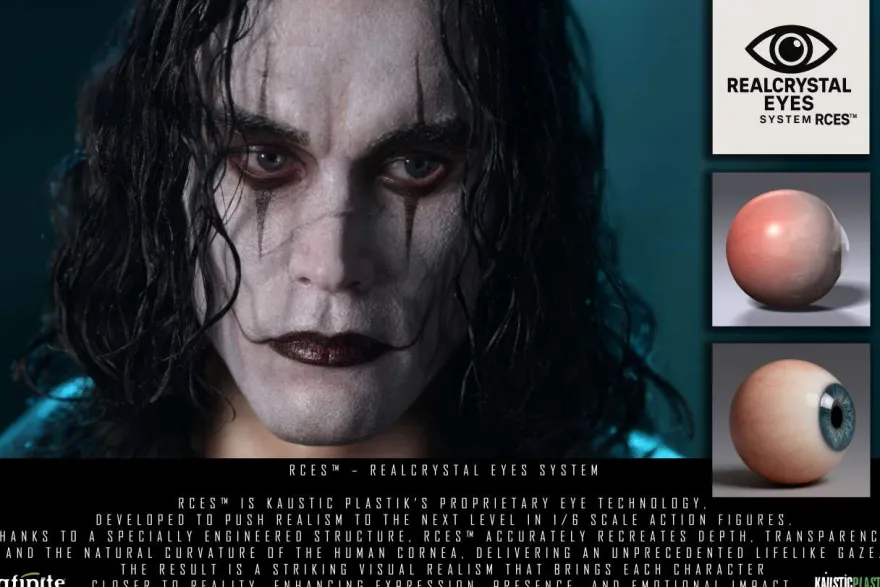 The Crow Eric Draven 1/6 Luxury Actionfigur Deluxe Gold Edition