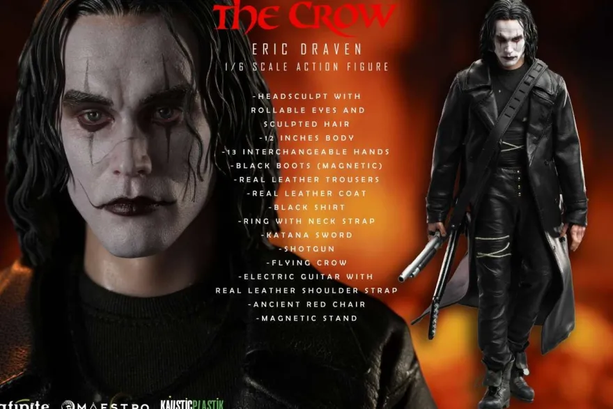 The Crow Eric Draven 1/6 Luxury Actionfigur Standard Edition
