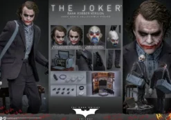 The Dark Knight DX Actionfigur 1/6 The Joker (Bank Robber Version) 30 cm