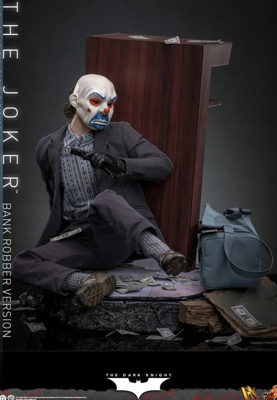The Dark Knight DX Actionfigur 1/6 The Joker (Bank Robber Version) 30 cm
