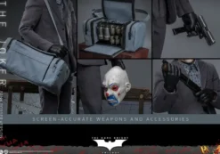 The Dark Knight DX Actionfigur 1/6 The Joker (Bank Robber Version) 30 cm
