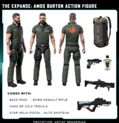 The Expanse Actionfigur Amos Burton 20 cm