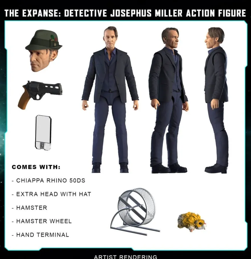 The Expanse Actionfigur Detective Josephus Miller 20 cm