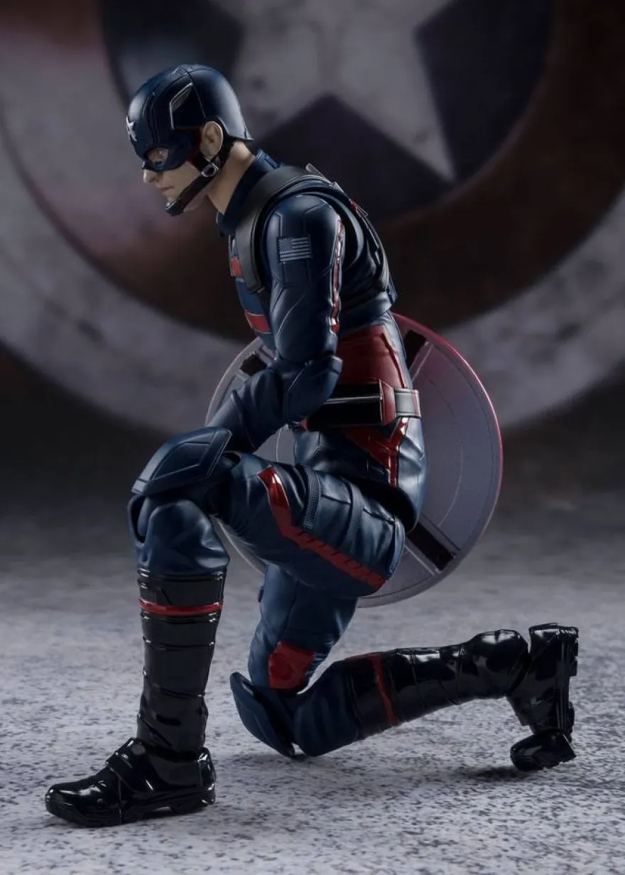 The Falcon and the Winter Soldier S.H. Figuarts Actionfigur Captain America (John F. Walker)