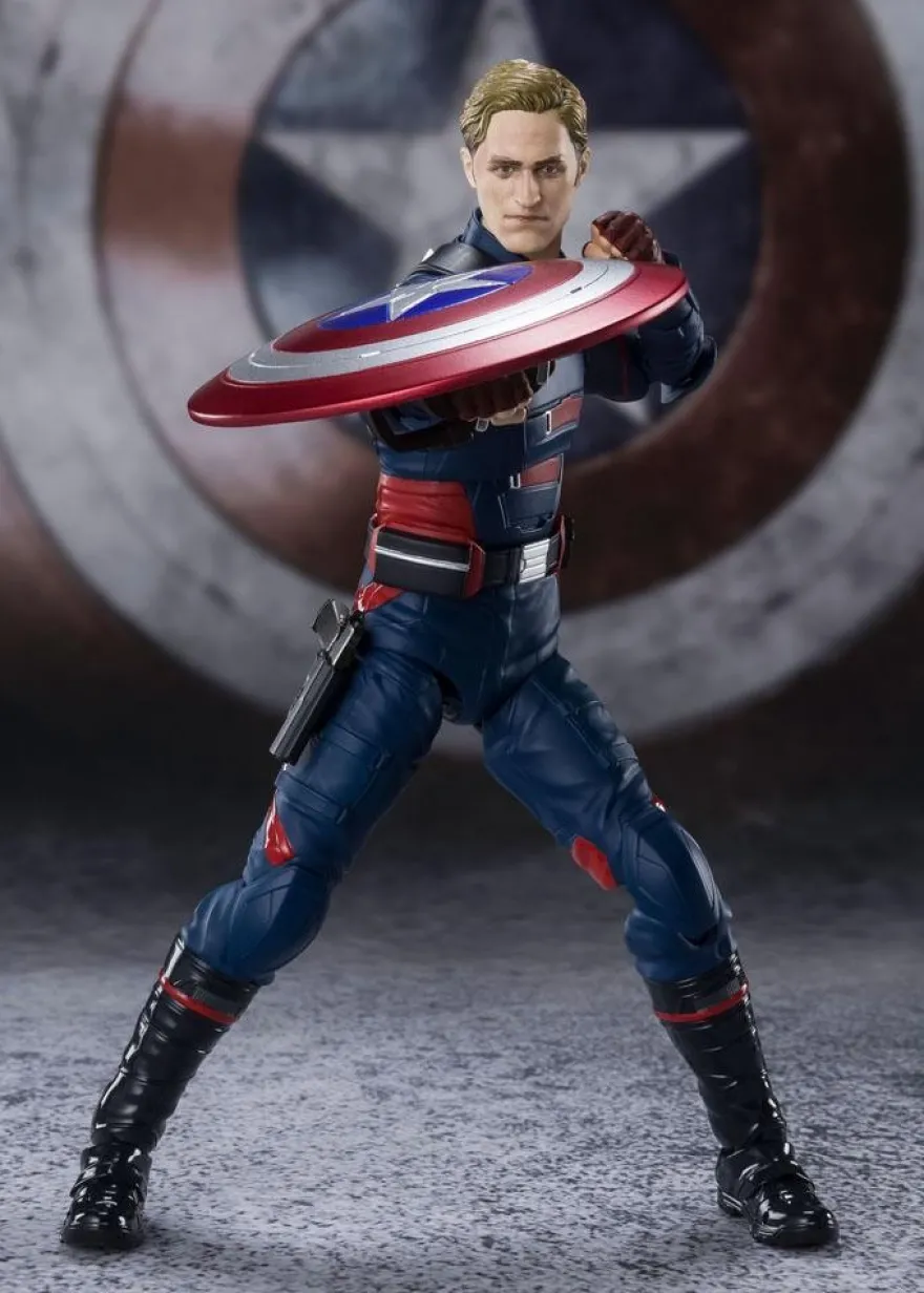 The Falcon and the Winter Soldier S.H. Figuarts Actionfigur Captain America (John F. Walker)