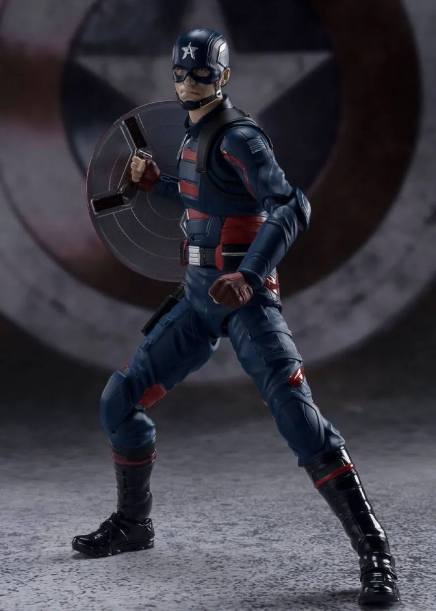 The Falcon and the Winter Soldier S.H. Figuarts Actionfigur Captain America (John F. Walker)
