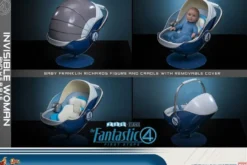 The Fantastic Four: First Steps Movie Masterpiece Actionfiguren 1/6 Invisible Woman & H.E.R.B.I.E.