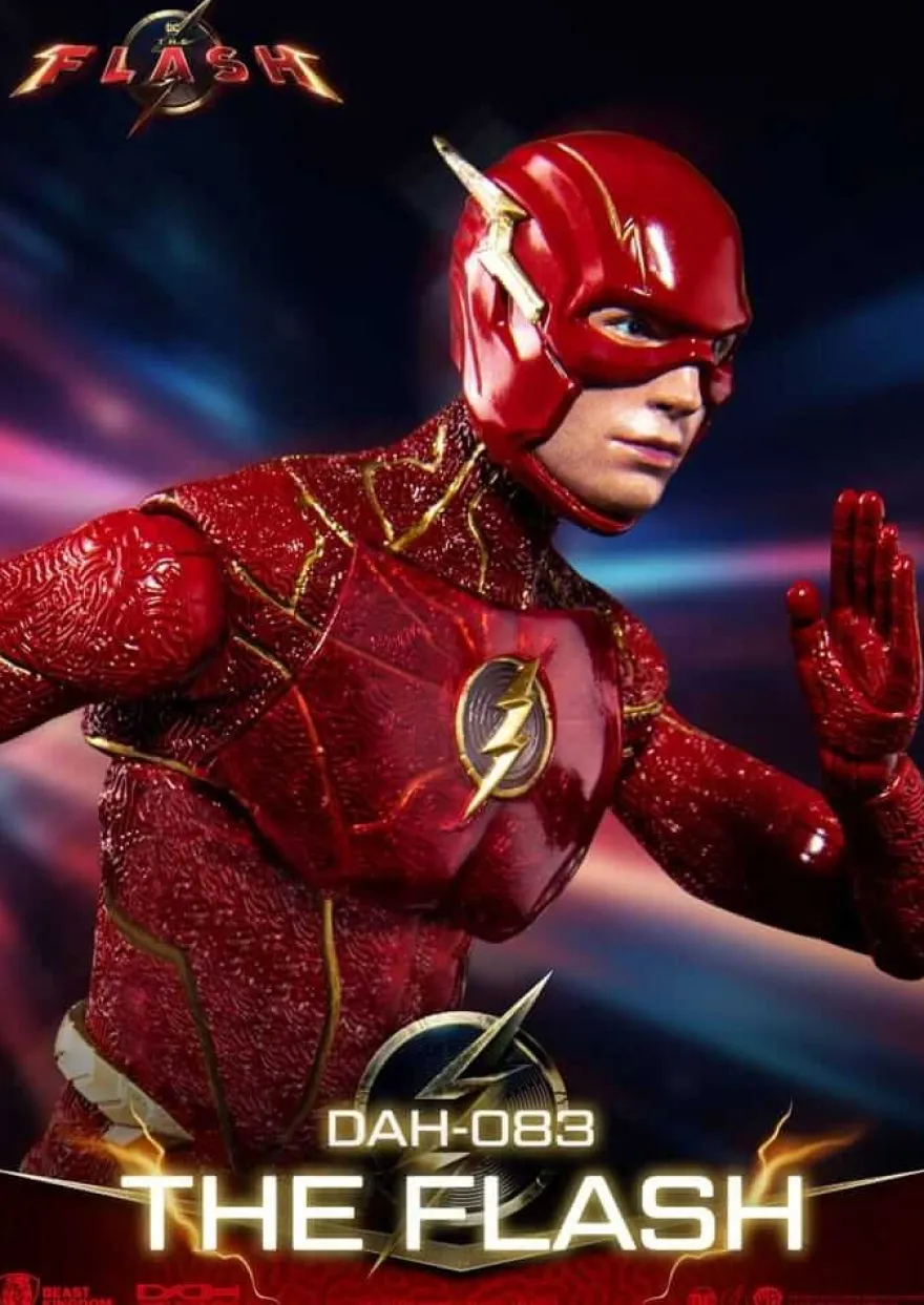 The Flash Dynamic 8ction Heroes Actionfigur 1/9 The Flash 24 cm