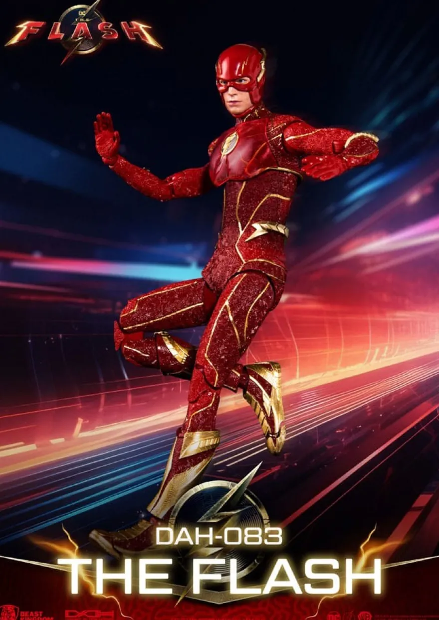 The Flash Dynamic 8ction Heroes Actionfigur 1/9 The Flash 24 cm