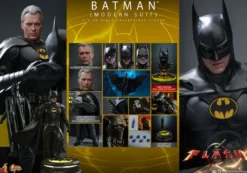 The Flash Movie Masterpiece Actionfigur 1/6 Batman (Modern Suit) 30 cm