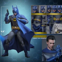 The Flash Movie Masterpiece Actionfigur 1/6 Batman (Blue & Grey Suit) Limited Edition Hot Toys Excl.