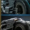 The Flash Movie Masterpiece Fahrzeug 1/6 Batcycle 56 cm