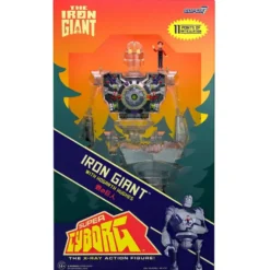 The Iron Giant Super Cyborg The Iron Giant (Clear)