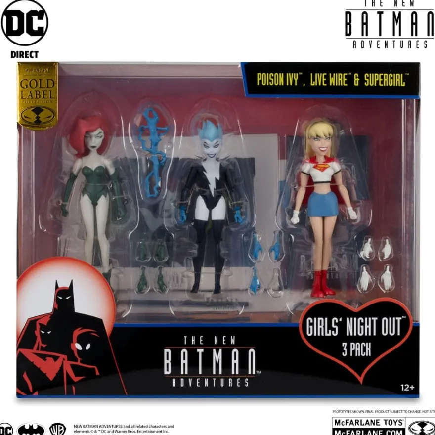 The New Batman Adventures DC Direct Actionfiguren 3er-Pack Girls´ Night Out (Gold Label) 15 cm