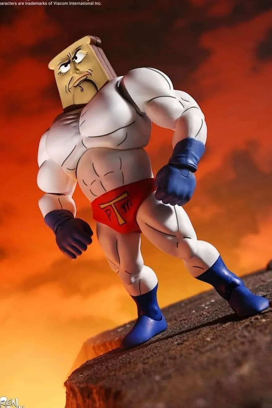 The Ren & Stimpy Show Actionfigur Ultimate Powdered Toast Man 18 cm