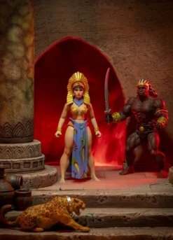 The Savage World of Frazetta Actionfiguren-Set Egyptian Queen & The Guard (Museum Edition) 14 cm
